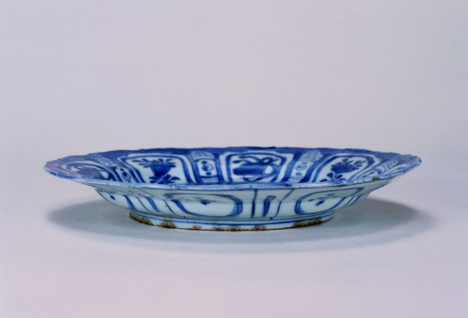 Blue-and-White Dish
