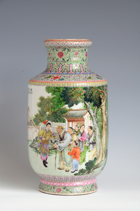 Famille-rose Vase
