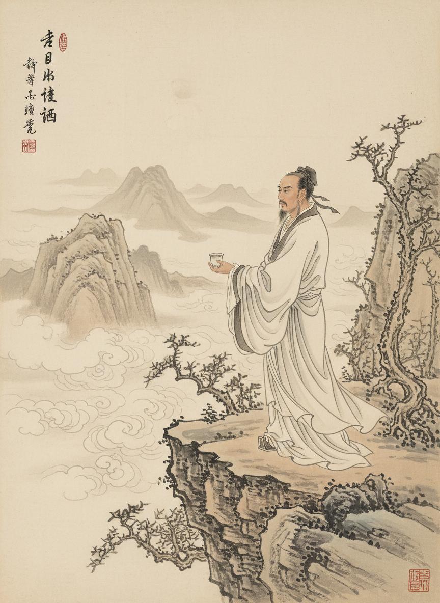 Portrait of Li Bai